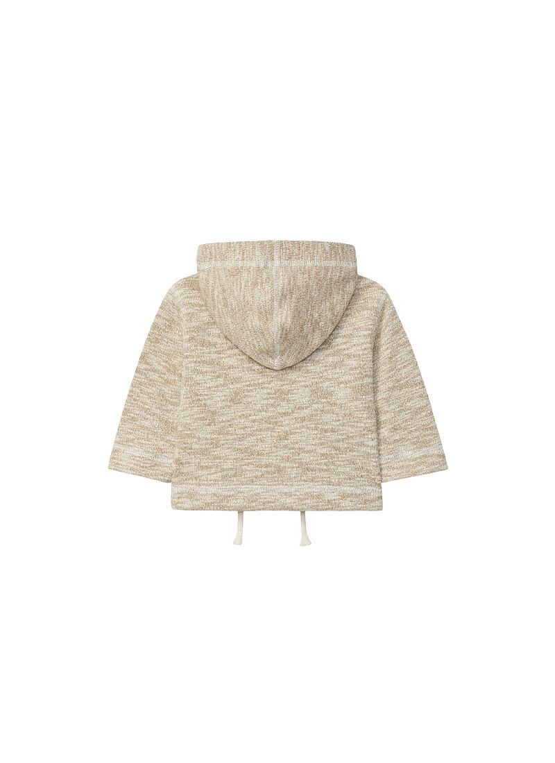 HOODED JACKET LINEN
