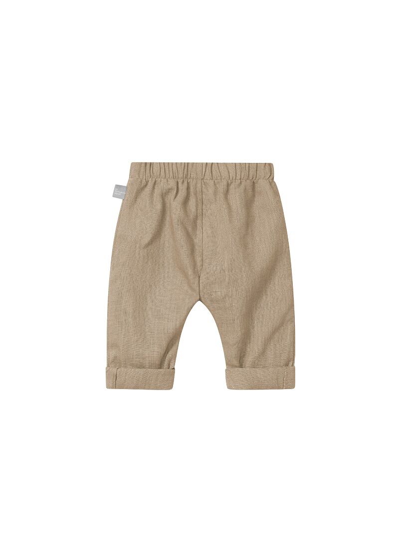 LINEN PANTS COFFEE