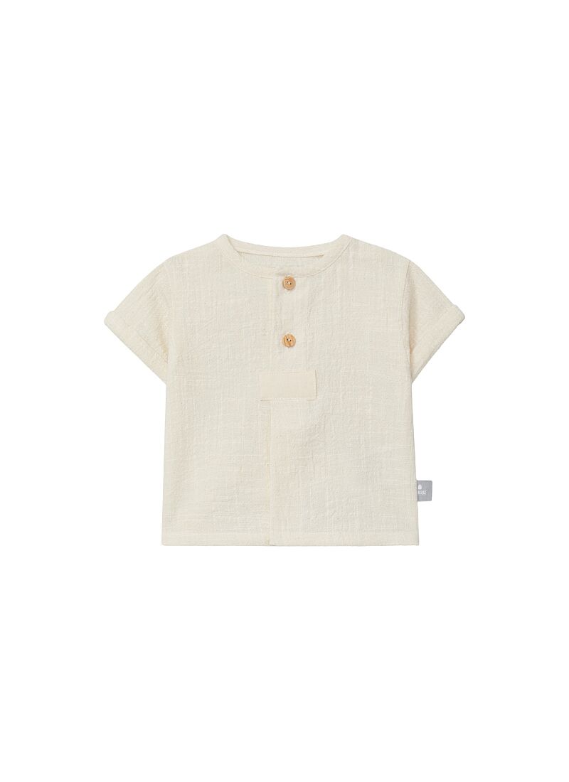 COTTON SHORTSLEEVE T-SHIRT FLORAL MINT BLUE