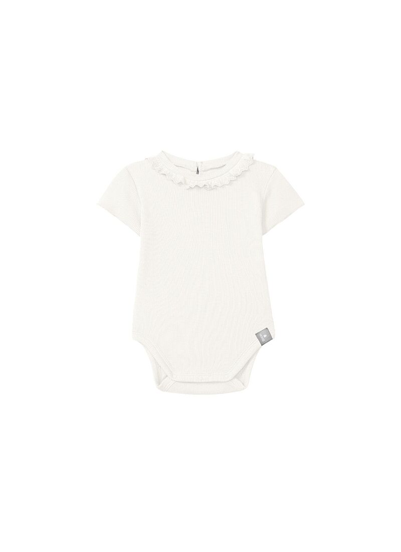 COTTON SHORTSLEEVE BODY BODYSUIT OFF WHITE