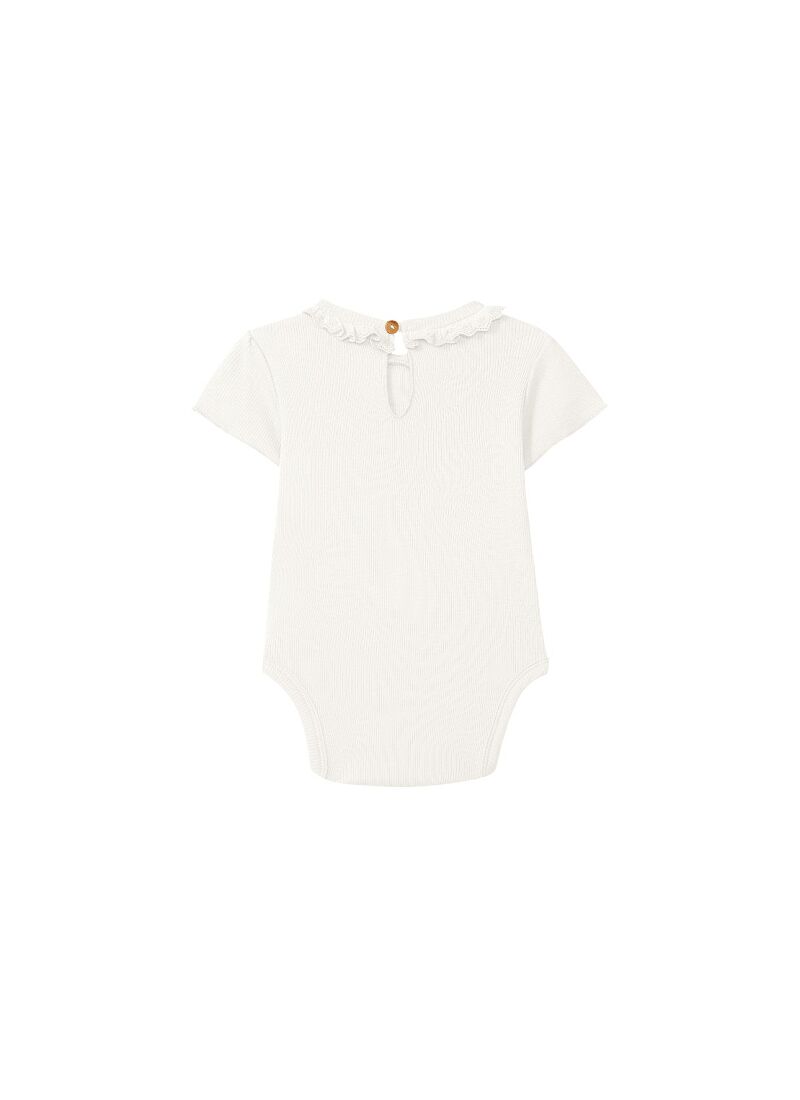 COTTON SHORTSLEEVE BODY BODYSUIT OFF WHITE