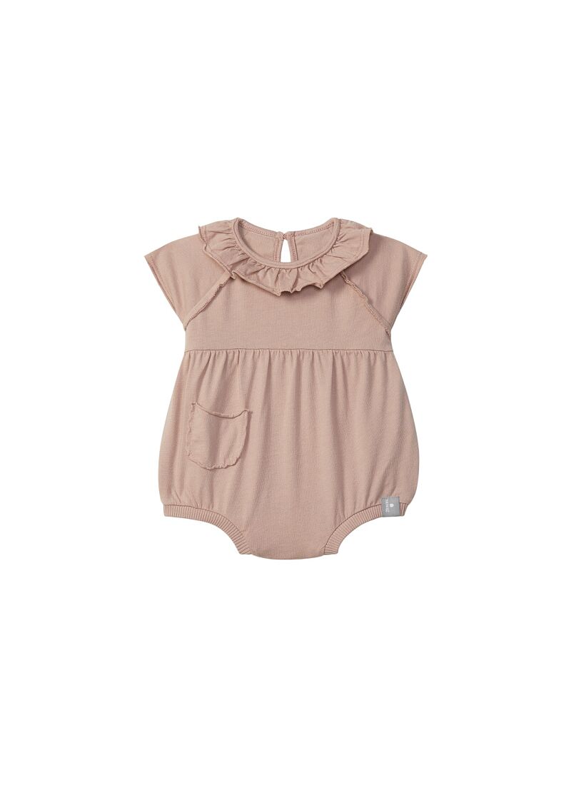 COTTON OVERALLS OLD PINK