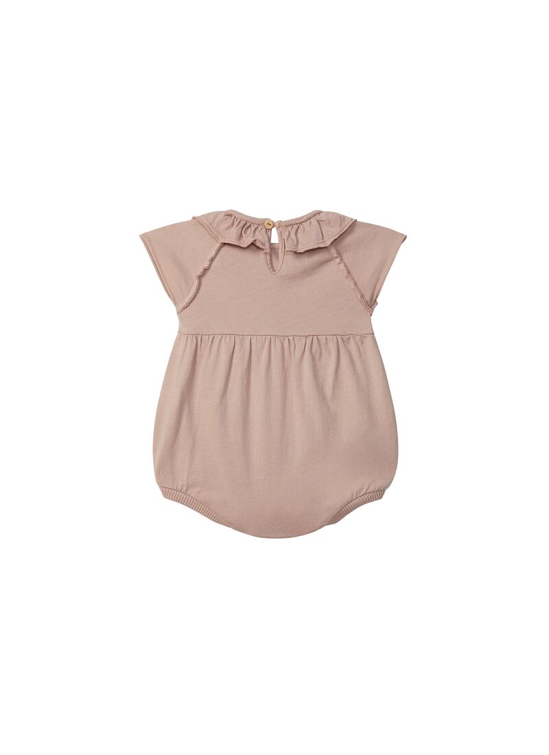 COTTON OVERALLS OLD PINK