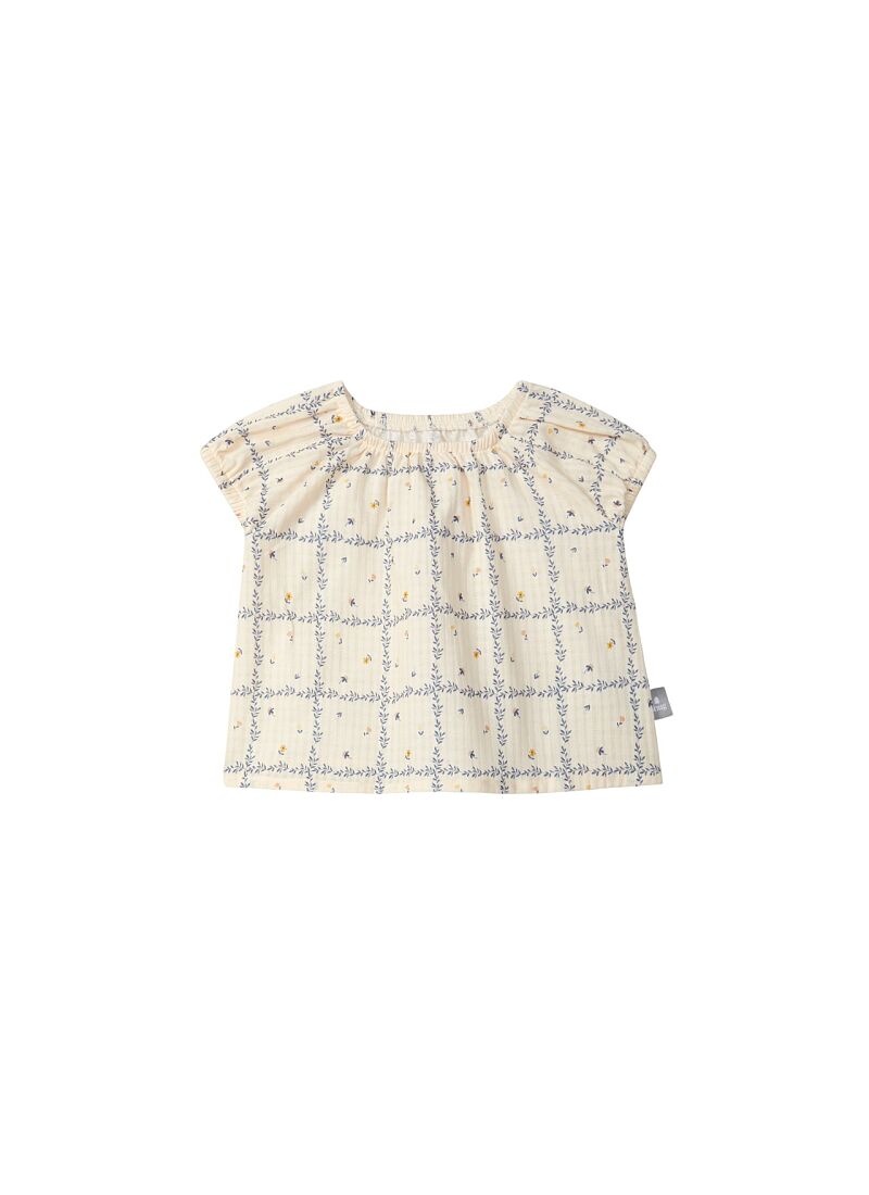 COTTON SHORTSLEEVE T-SHIRT INDIGO