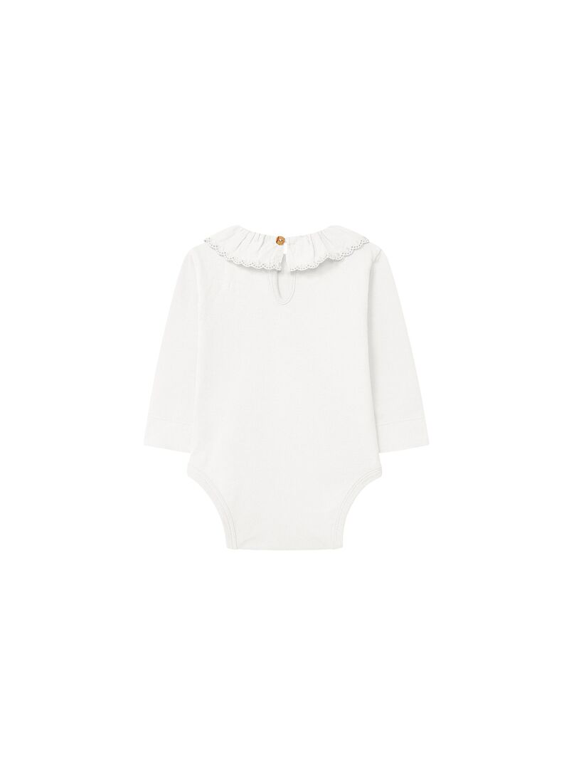 ORGANIC COTTON LONGSLEEVE BODY WHITE