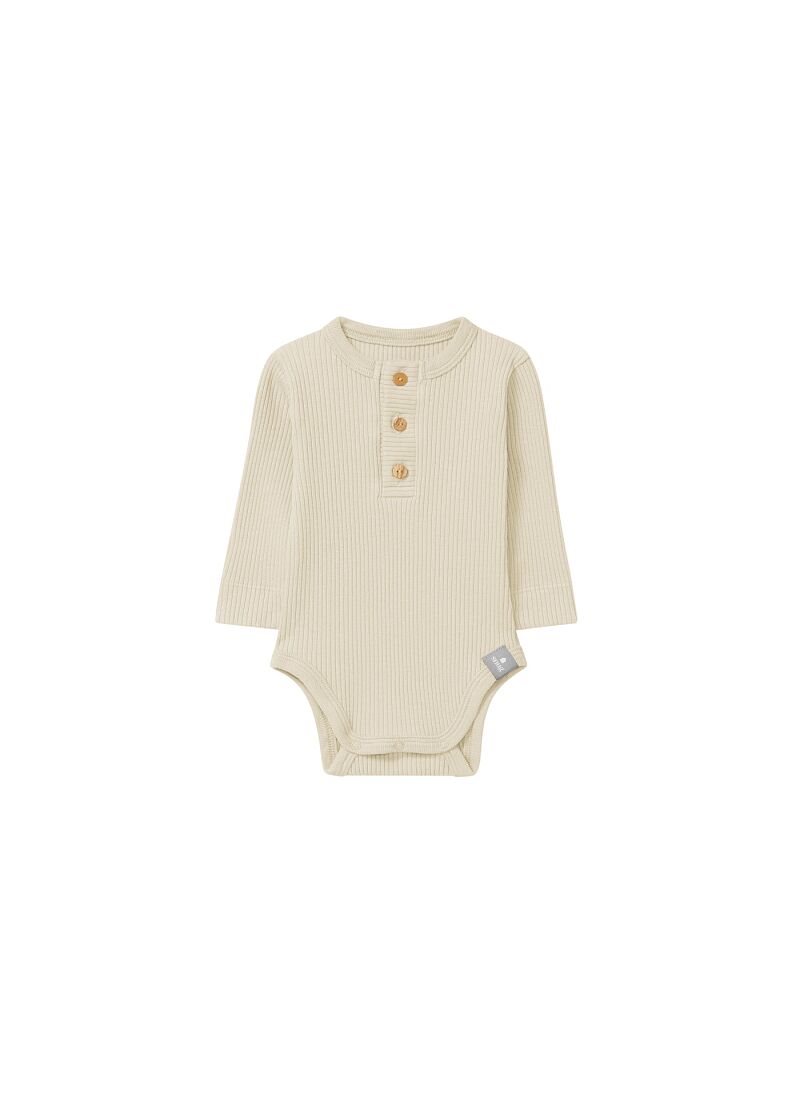 ORGANIC COTTON LONGSLEEVE BODY SAND