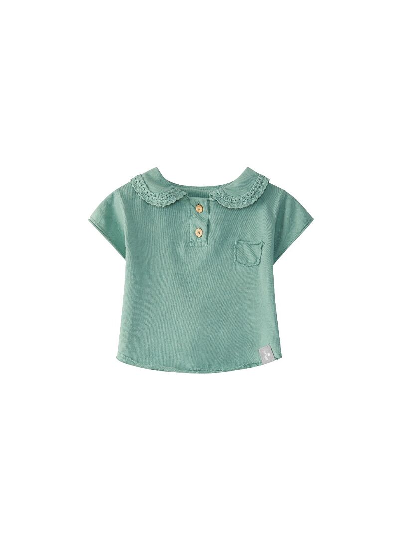 T- SHIRT POLO GREEN