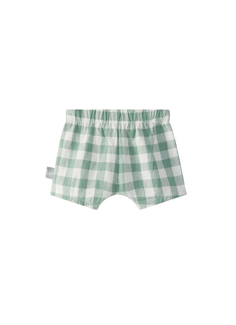SHORTS CHECKERED GREEN