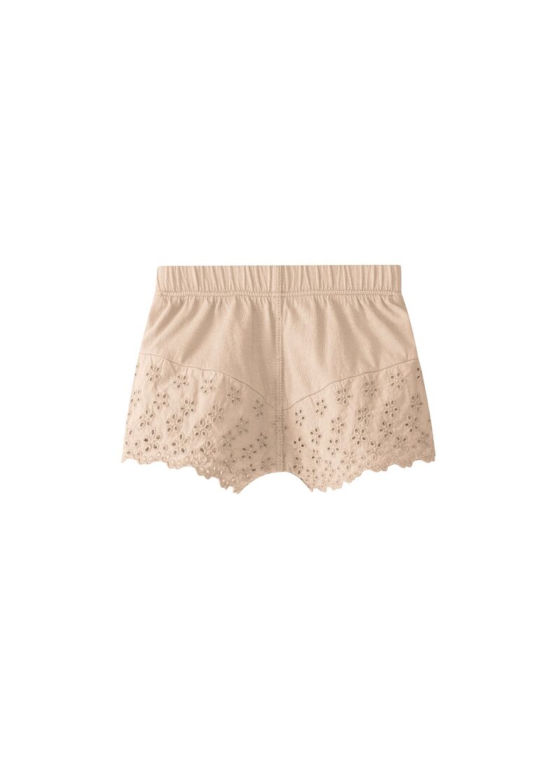 SHORTS EMBROIDERY POWDER PINK