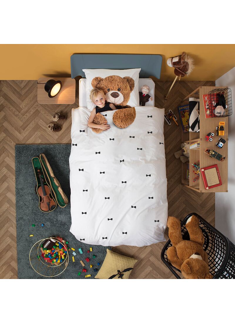 SINGLE DUVET COVER TEDDY