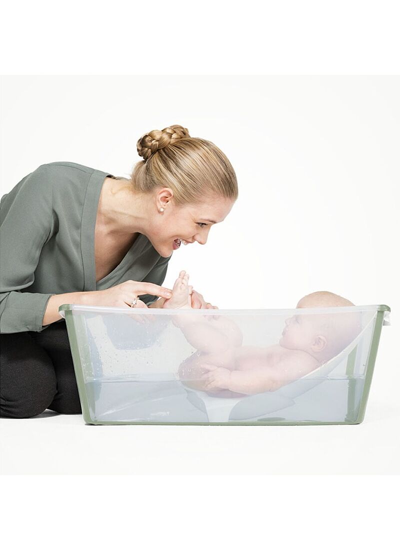 FLEXI BATH BUNDLE TRANSPARENT GREEN