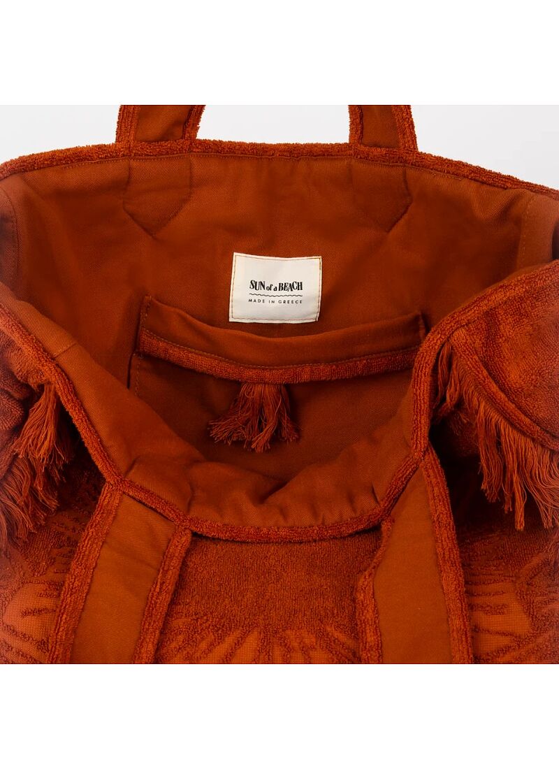 TERRY BAG COPPERTONE