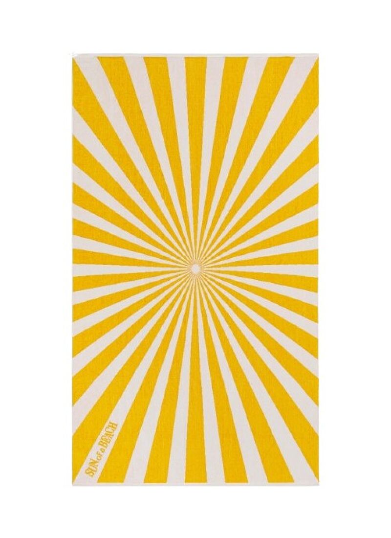 BEACH TOWEL SUNBURST SUNFLOWER