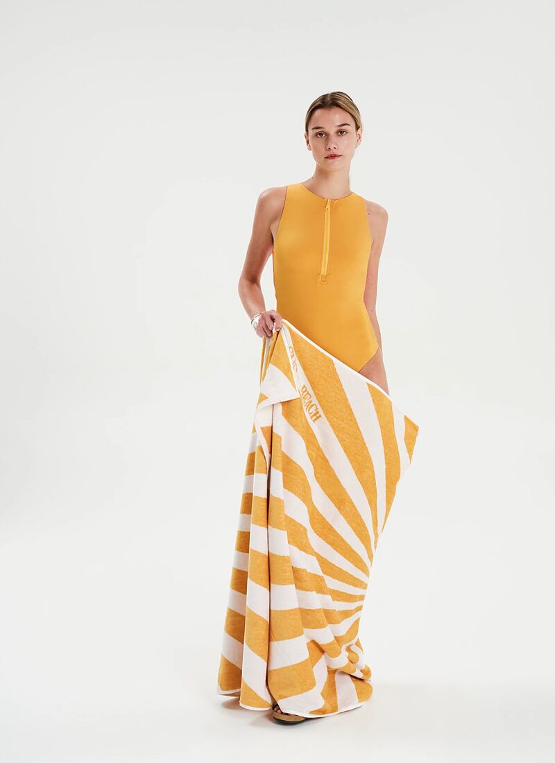 BEACH TOWEL SUNBURST SUNFLOWER