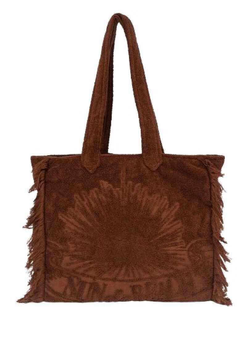 TERRY BEACH BAG CACAO