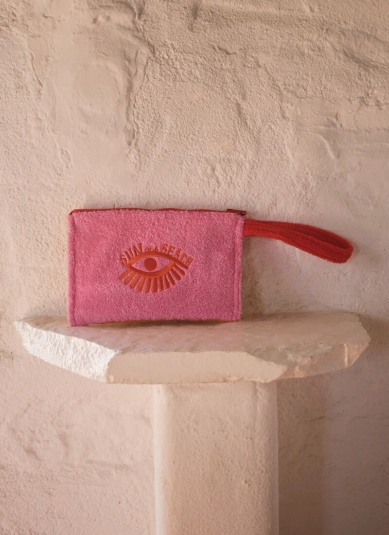 LITTLE WATERPROOF POUCH MULTI SUNFLOWER