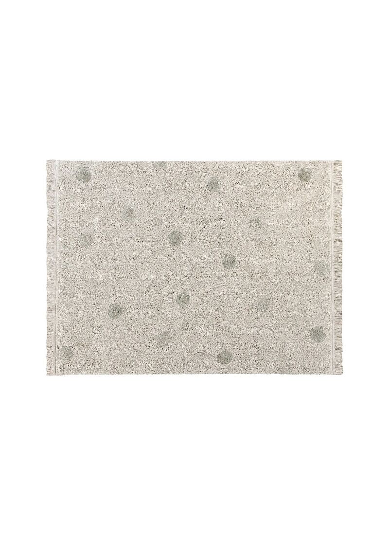 RUG HIPPY DOTS OLIVE (120X160)
