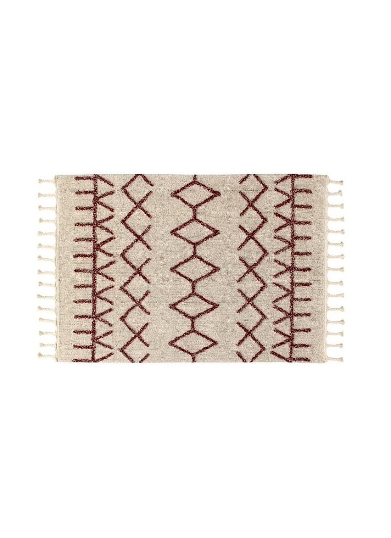 RUG BEREBER BURGUNDY (120X160)