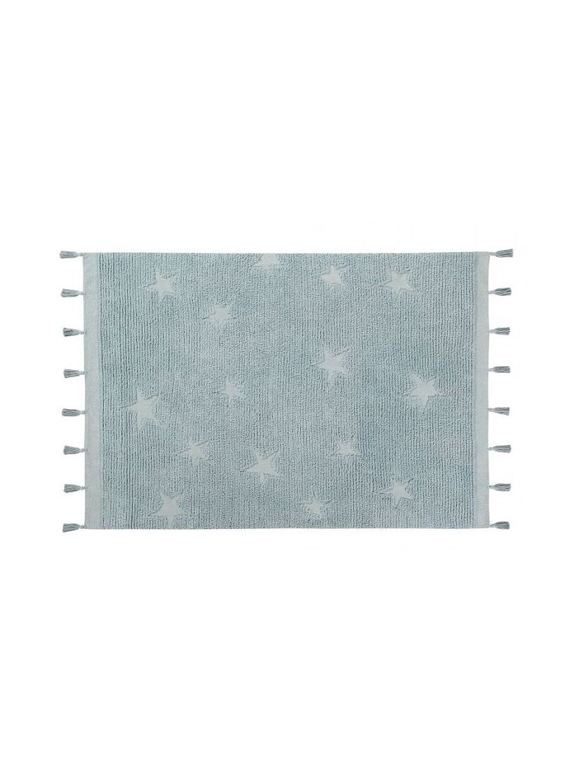 RUG HIPPY STARS AQUA (120X175)