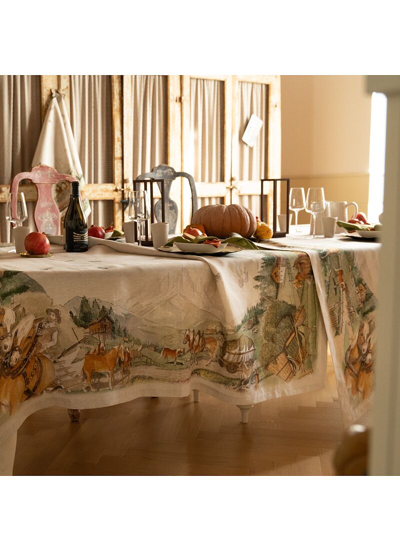LINEN TABLECLOTH MASO