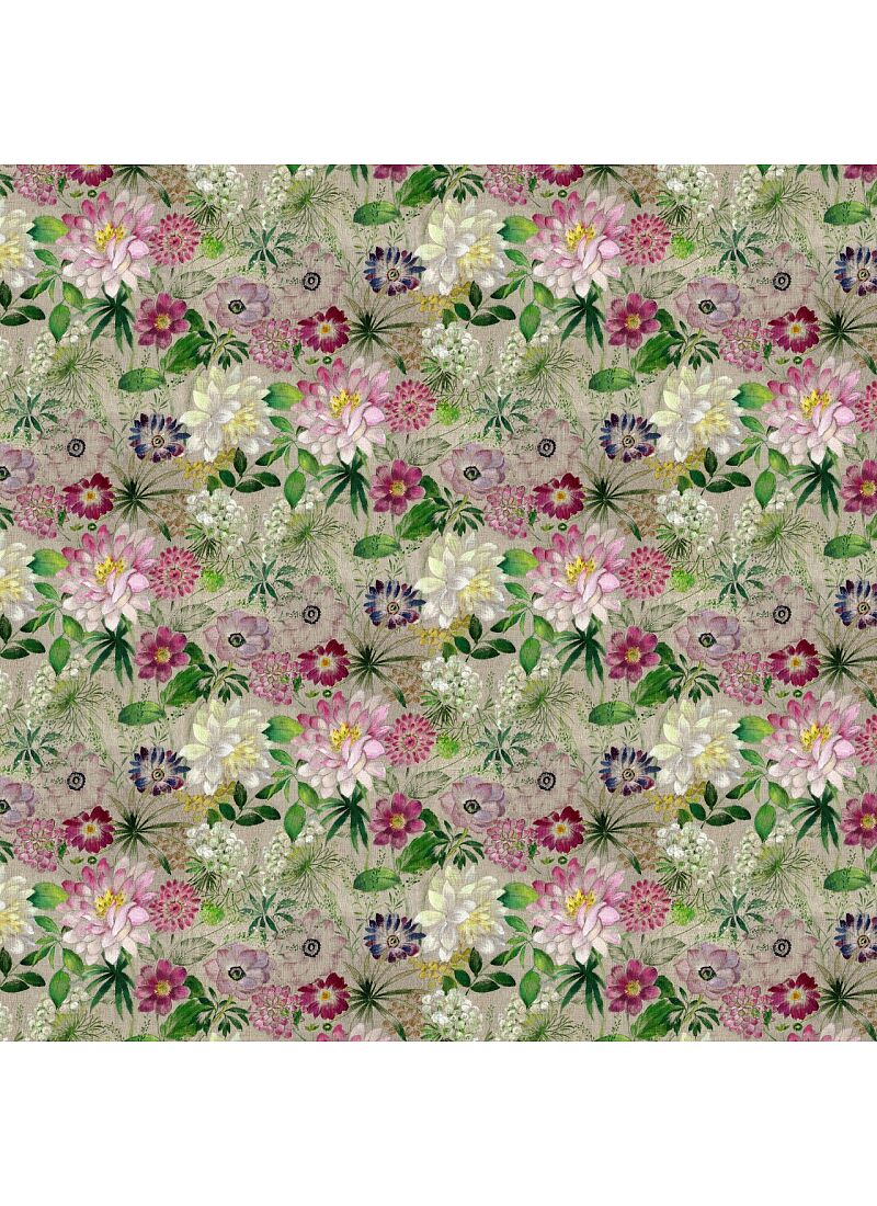 LINEN TABLECLOTH LA VIE EN ROSE (170X170)