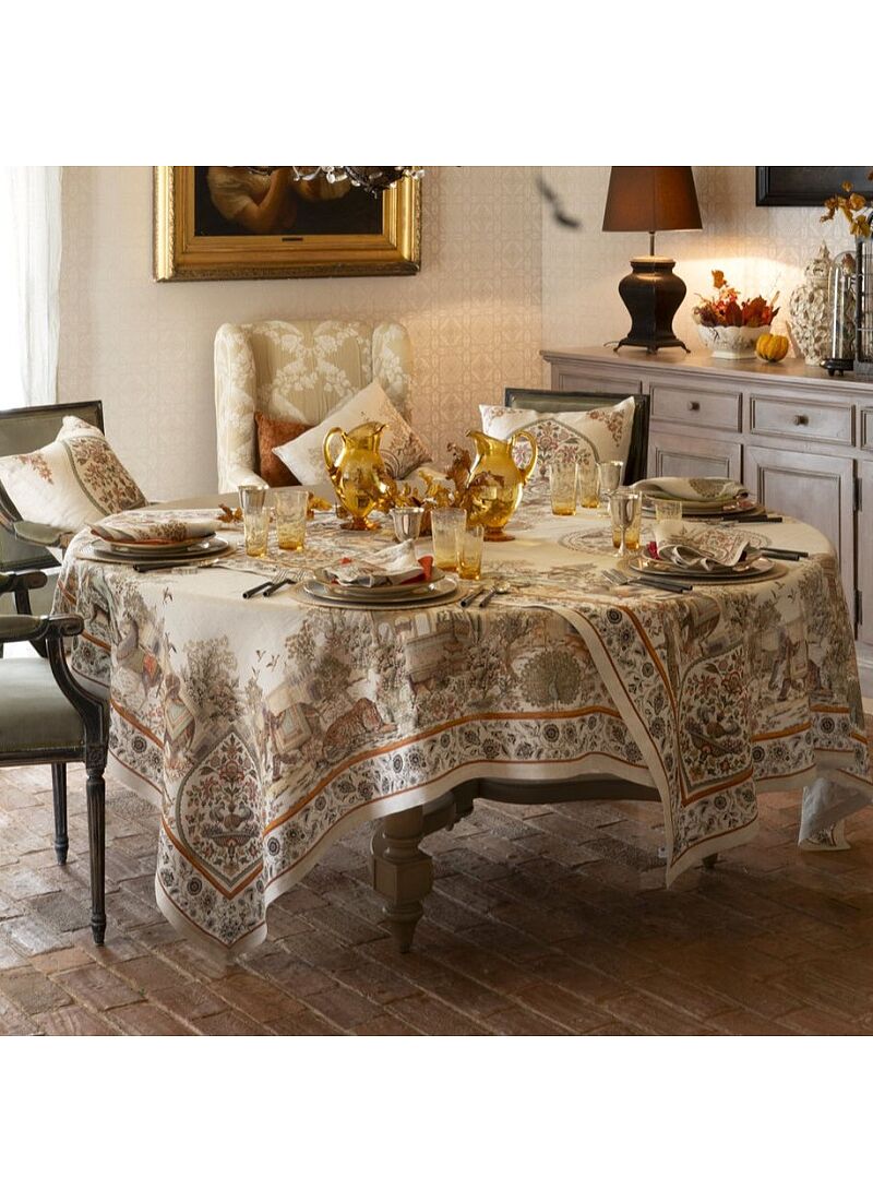 LINEN TABLECLOTH MUDRA (170X360)