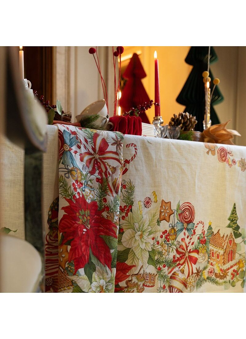 LINEN TABLECLOTH MARZAPEPE