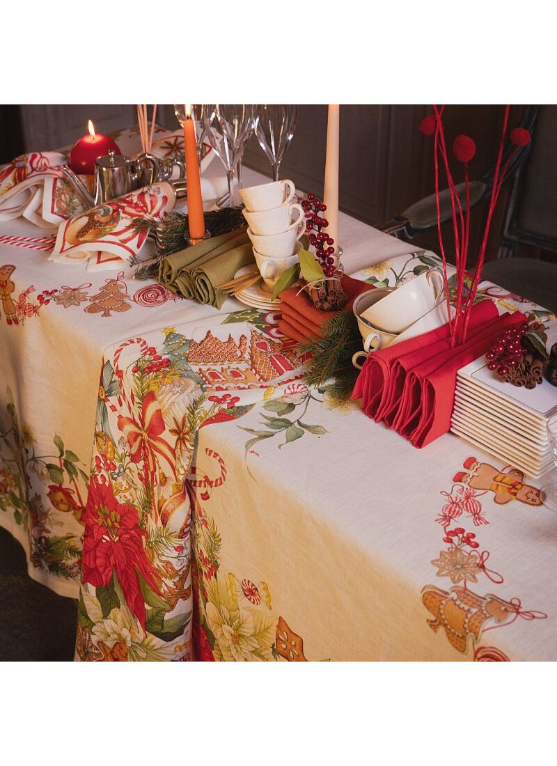 LINEN TABLECLOTH MARZAPEPE (160X230)