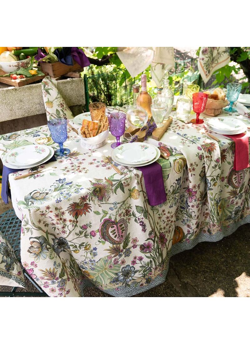 LINEN TABLECLOTH BILOBA (160X230)