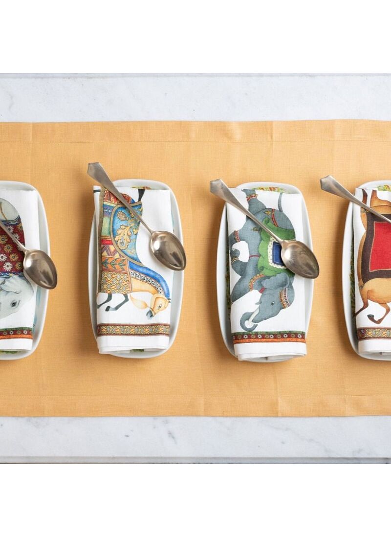 LINEN NAPKINS (4PCS) MAHARAJAH