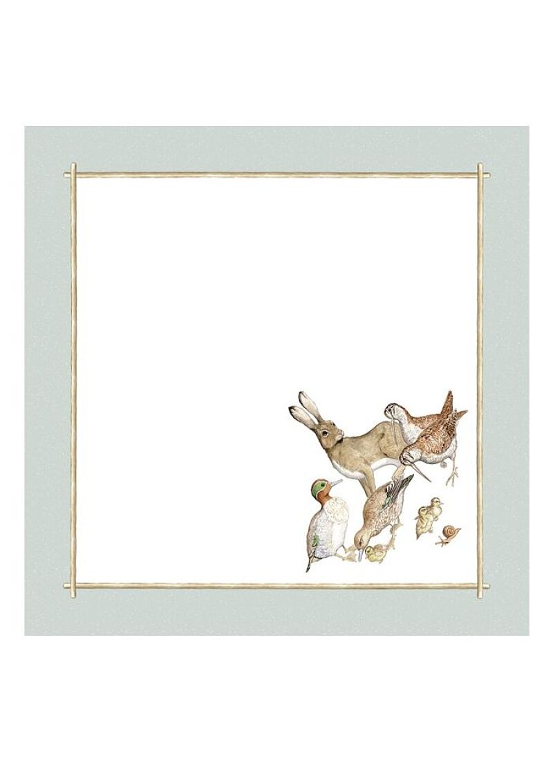 LINEN NAPKINS (4PCS) BARN FRIENDS