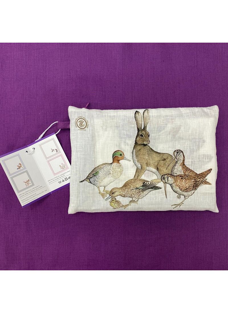 LINEN NAPKINS (4PCS) BARN FRIENDS