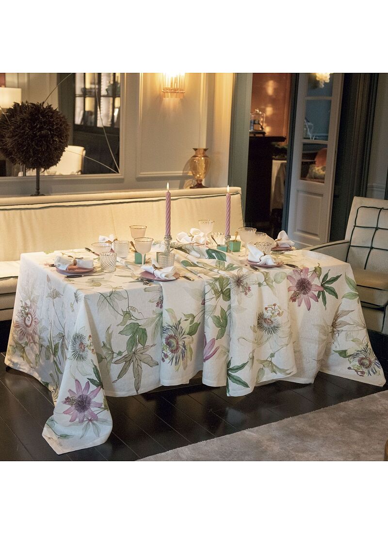 LINEN TABLECLOTH GRANADILLA (170X270)