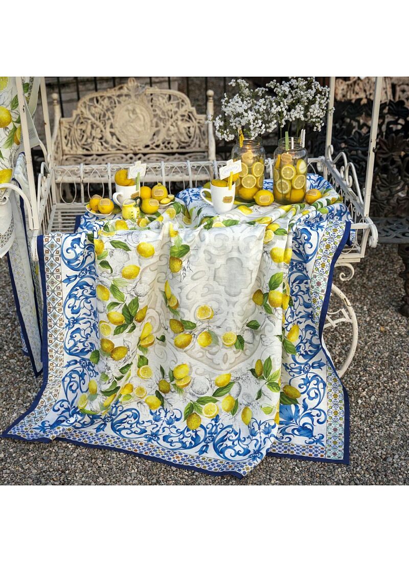 LINEN TABLECLOTH CETARA (160X230)