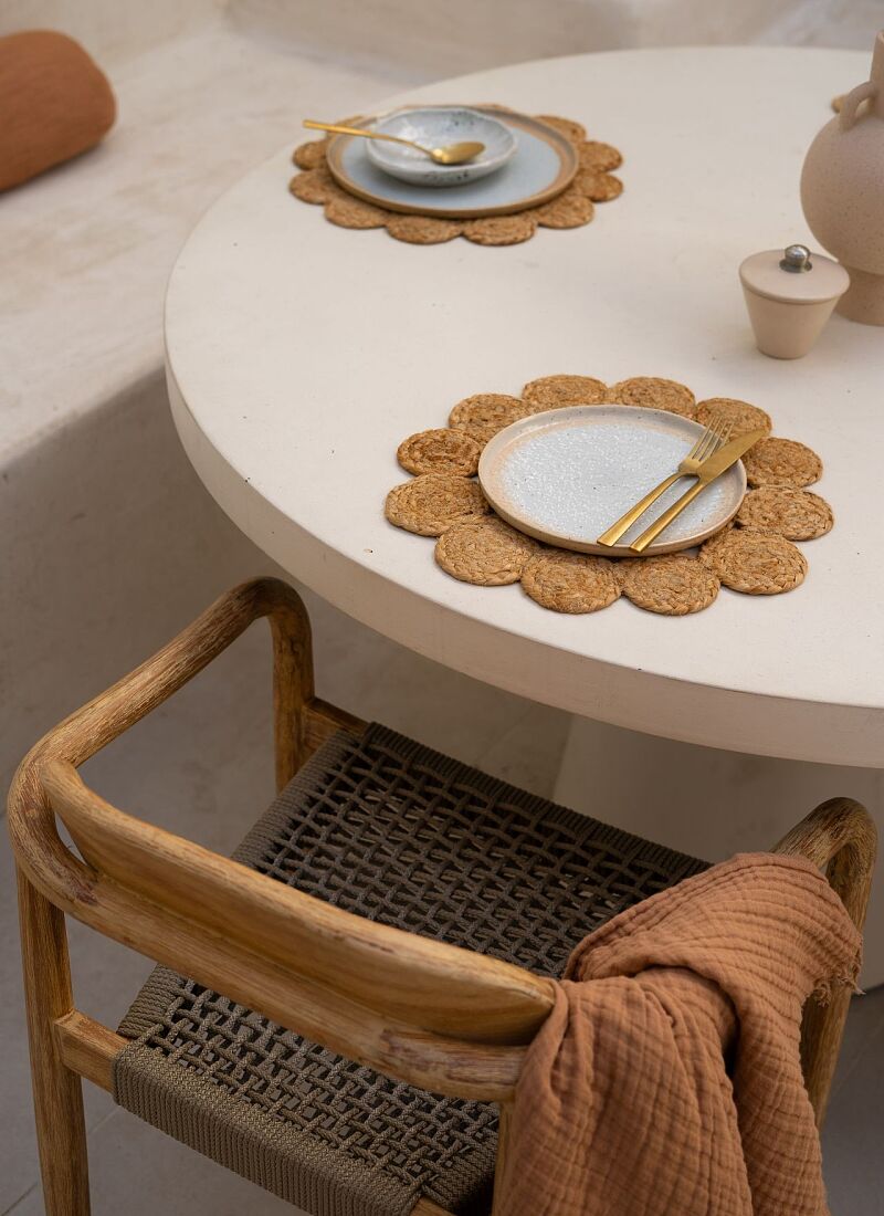 PLACEMAT FLORAL NATUREL