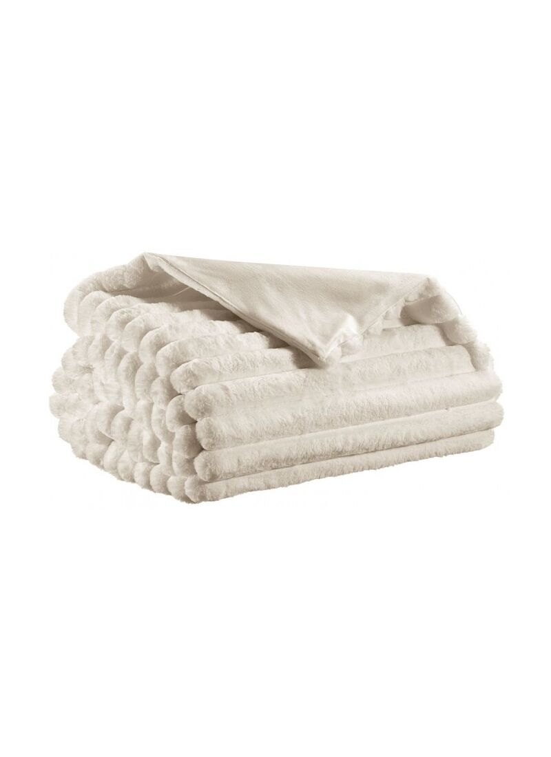 PLAID ALICE NEIGE (130x160)