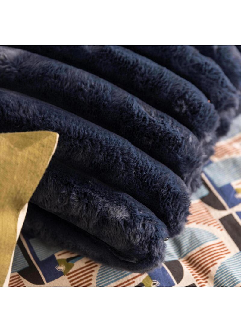 DOUBLE SIZE BLANKET ALICE MARINE (240x260)