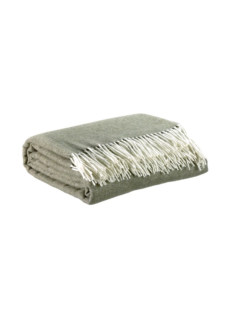 PLAID CARINA OLIVE (130x190)