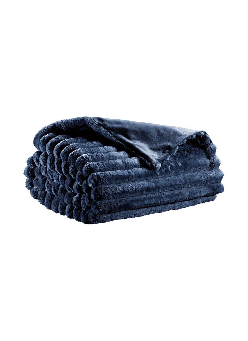 SINGLE BLANKET ALICE MARINE (180x260)