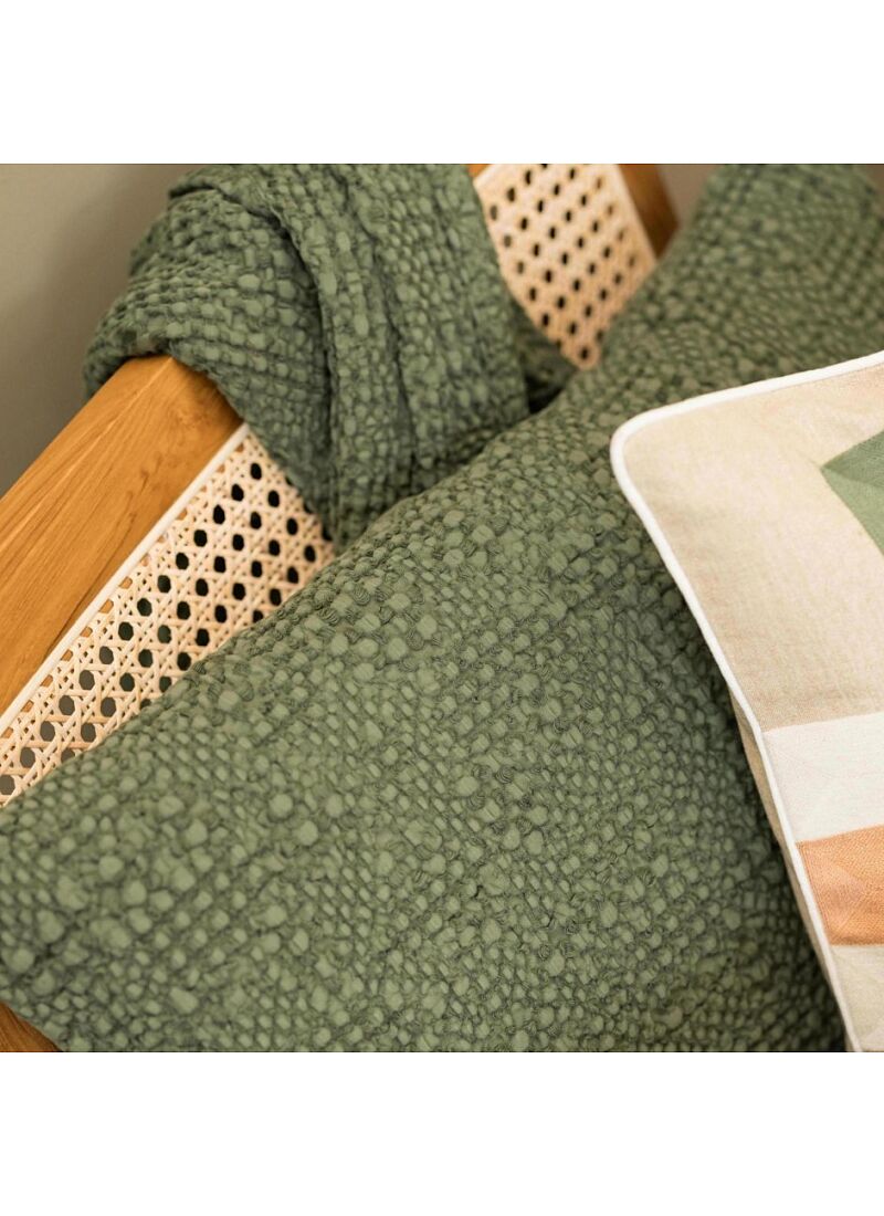 SINGLE BLANKET TANA OLIVE (180x260)