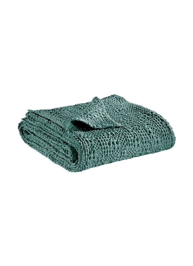 SINGLE BLANKET TANA VERT DE GRIS (180x260)