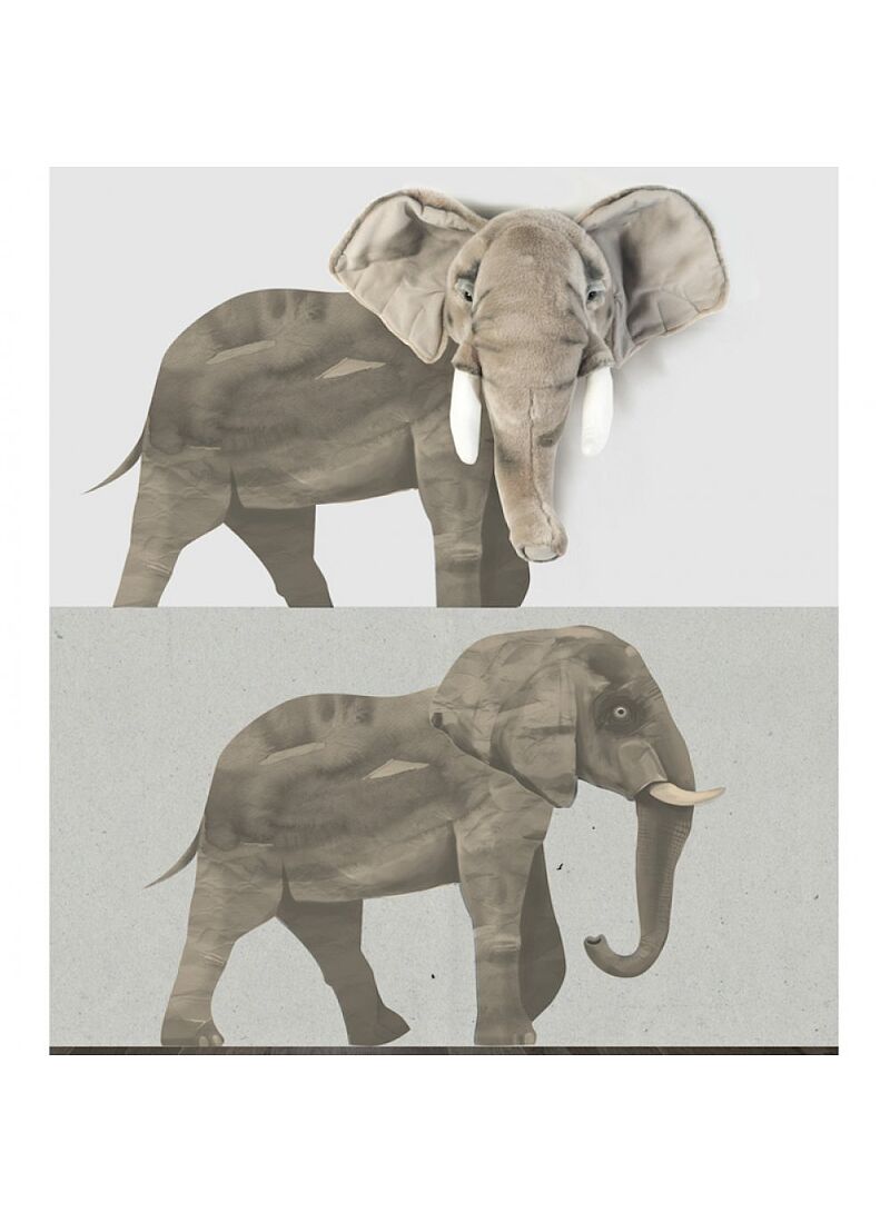 WALL STICKER ELEPHANT