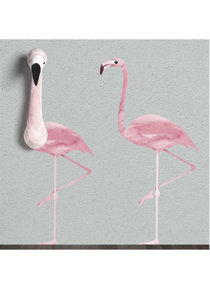 WALL STICKER FLAMINGO