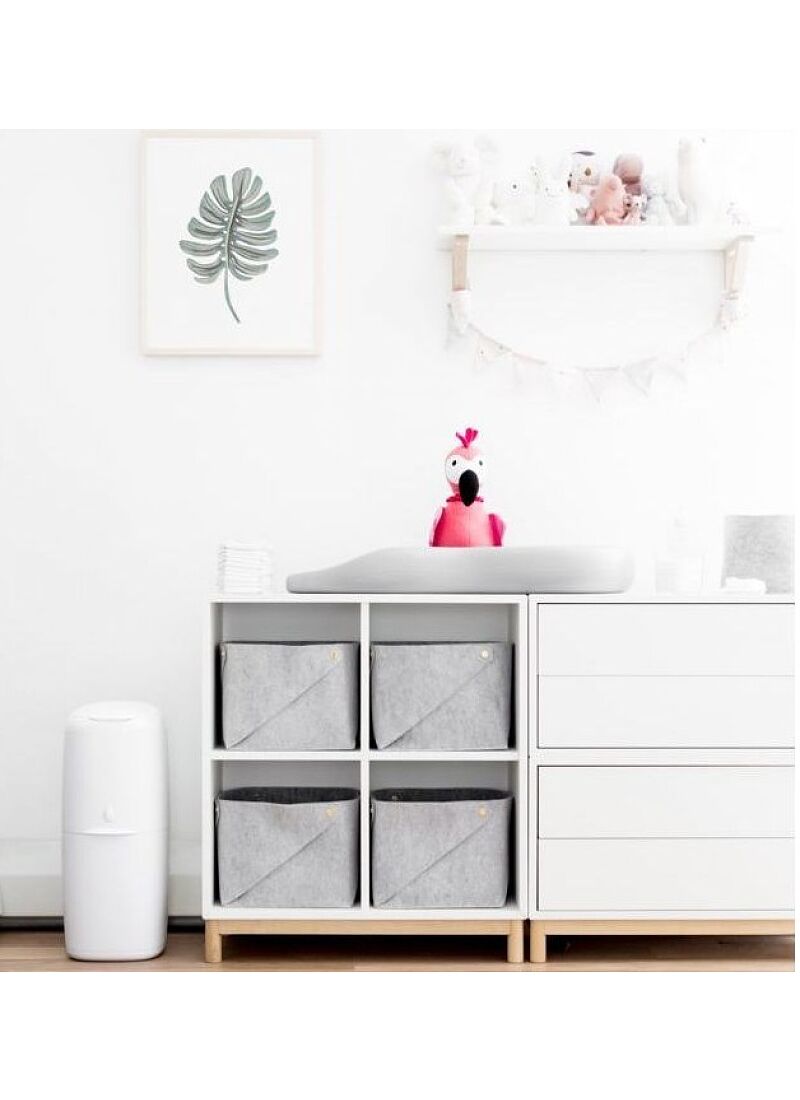 DIAPER DISPOSAL BIN LARGE WHITE