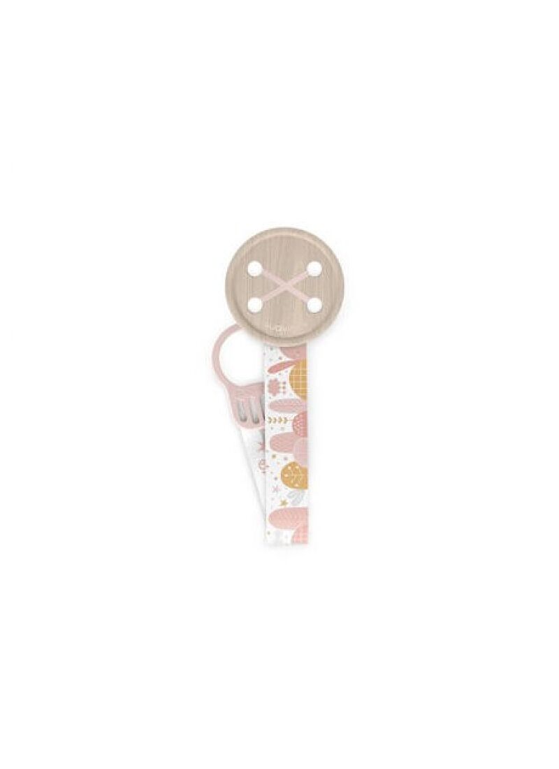 PACIFIER CLIP DREAMS PINK