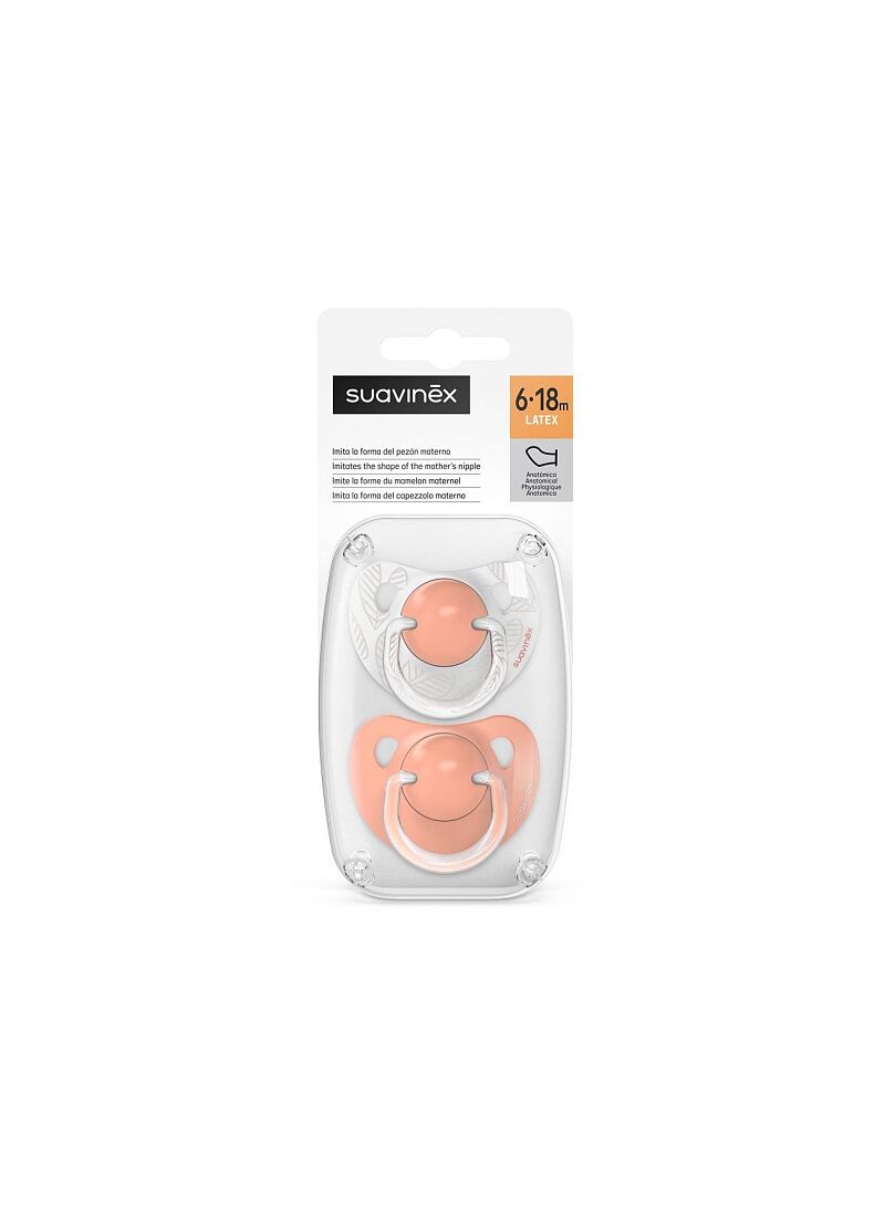 ANATOMICAL PACIFIER 2PCS DREAMS PINK(6-18M)