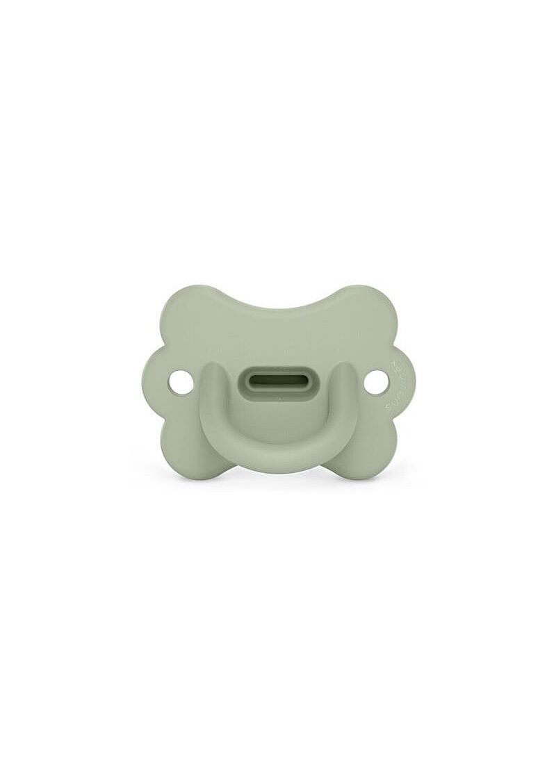 PHYSICAL SILICONE PACIFIER BUTTERFLY LAKE GREEN(6-18M)