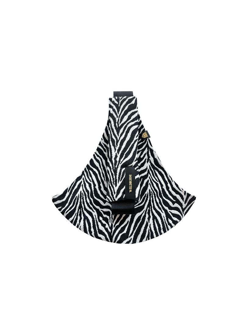 BLACK ZEBRA BABY CARRIER