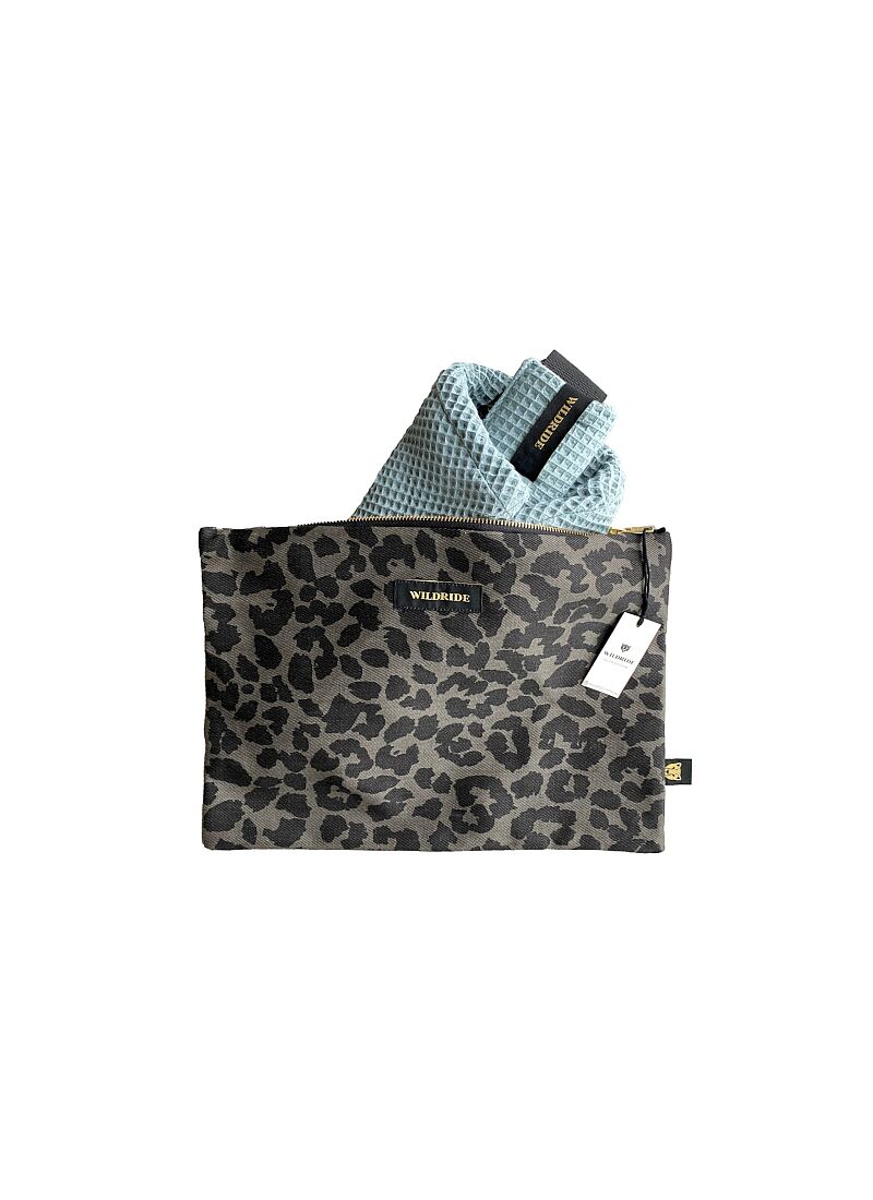BAG GREY LEOPARD