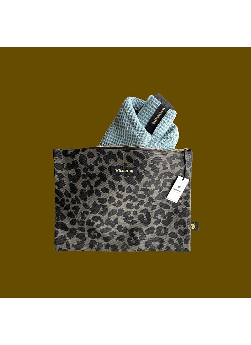 BAG GREY LEOPARD